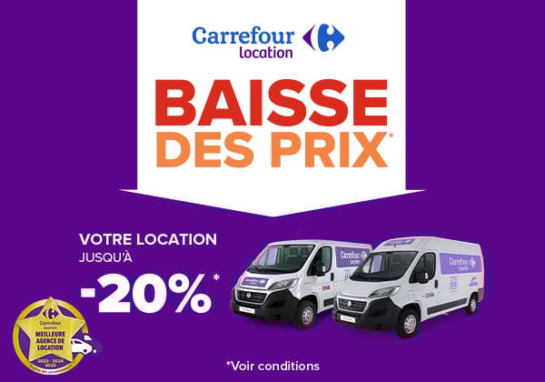 baisse des prix carrefour location